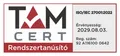 TAM CERT certification badge: ISO/IEC 27001:2022, reg. no. 92 A116100 0642